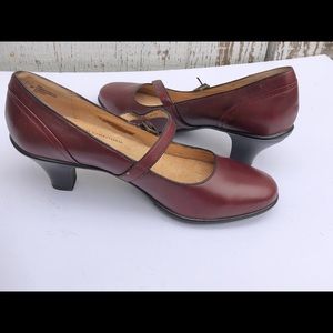 Deep Red SoftSpots Heels